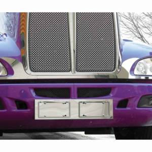 TRUX - TK-1704 - PLACA DE MATRICULA DOBLE T660 SOPORTE DE ETIQUETA KENWORTH