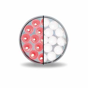TRUX - TRUX - TLED-4X40T - PLAFON TRUX REDONDO 4" LED ROJO/BLANCO MICA CLARA 19 LEDS - Image 2