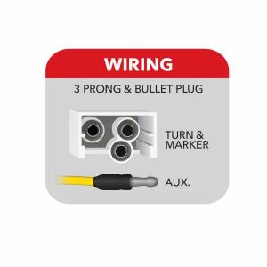 TRUX - TRUX - TLED-4XAB - PLAFON TRUX REDONDO 4" LED AMBAR/AZUL MICA CLARA 19 LEDS - Image 9
