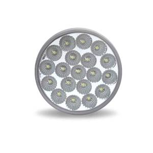 TRUX - TLED-4XAPINK - PLAFON TRUX REDONDO 4" LED AMBAR/ROSA MICA CLARA 19 LEDS