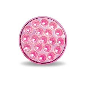 TRUX - TRUX - TLED-4XAPINK - PLAFON TRUX REDONDO 4" LED AMBAR/ROSA MICA CLARA 19 LEDS - Image 4