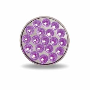 TRUX - TRUX - TLED-4XRP - PLAFON 4" TRIX ROJO/PURPURA GIRO Y POSICION 19 DIODOS 12-24V - Image 3