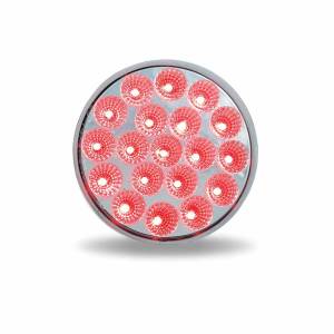 TRUX - TRUX - TLED-4XRP - PLAFON 4" TRIX ROJO/PURPURA GIRO Y POSICION 19 DIODOS 12-24V - Image 4