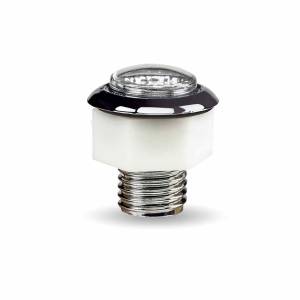 TRUX - TRUX - TLED-BX1AB - PLAFON TRUX 1 LED AMBAR/AZUL 3/4" BICEL PLASTICO CROMADO - Image 5