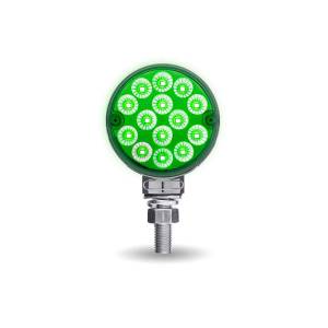 TRUX - TRUX - TLED-DL3XG - PLAFON  AMBAR / ROJO GIRO Y AUXILIAR A VERDE  MINI REFLECTOR 3" REDODNDO  DOBLE CARA LED 28 DIO 3 - Image 4