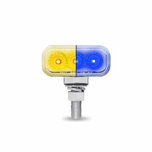 TRUX - TRUX - TLED-DR1XB - MINI LUZ RECTANGULAR TRUX DOBLE CARA AMBAR /ROJO AUX "A"  AZUL DE 15"X3" 20 LEDS - Image 2