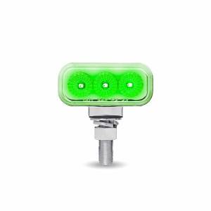 TRUX - TRUX - TLED-DR1XG - MINI LUZ RECTANGULAR TRUX DOBLE CARA AMBAR/ROJO AUXILIAR "A" VERDE DE 1.5X3" 20 LEDS - Image 5