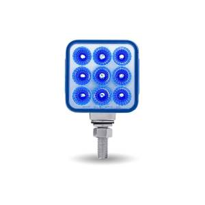 TRUX - TRUX - TLED-DS3XB1 - PLAFON  AMBAR / ROJO GIRO Y AUXILIAR A AZUL  MINI REFLECTOR 3" CUADRADO DE DOBLE CARA LED 30 DIO - Image 5