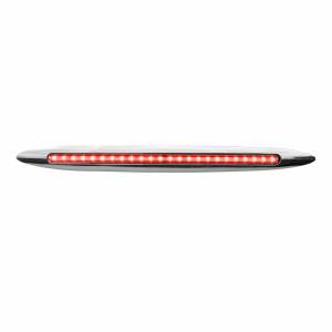 TRUX - TRUX - TLED-F17CR - LUZ DELGADA 1" X 17" ROJO CON BISEL CROMADA 23 DIODES - Image 2