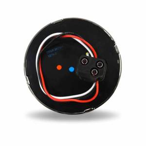 TRUX - TRUX - TLED-F4CR - PLAFON REDONDO DE 4" GIRO Y COLA DE LED ROJO MICA TRANSPARENTE  49 DIODOS - Image 4