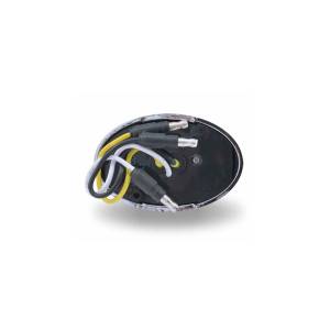 TRUX - TRUX - TLED-G2XRP - PLAFON TRUX 4 LEDS ROJO/PURPURA  OVALADO 2" X 1.33" BISEL CROMADO - Image 6