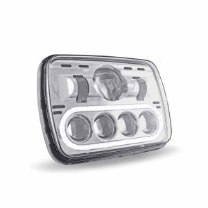 TRUX - TRUX - TLED-H4 - FARO TRUX 7 LEDS 5" X 7" CON PROYECCION Y HALO 700 LUMENS 12-24V - Image 7