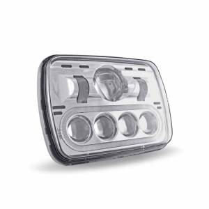 TRUX - TRUX - TLED-H4 - FARO TRUX 7 LEDS 5" X 7" CON PROYECCION Y HALO 700 LUMENS 12-24V - Image 5