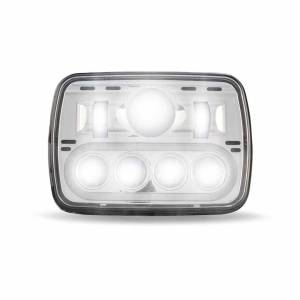 TRUX - TRUX - TLED-H4 - FARO TRUX 7 LEDS 5" X 7" CON PROYECCION Y HALO 700 LUMENS 12-24V - Image 2