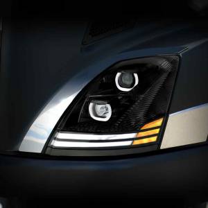 TRUX - TRUX - TLED-H54 - FANAL VOLVO VNL 3RA GENERACION CON 2 TIRAS DE LEDS FONDO NEGRO LADO CHOFER - Image 4