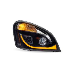 TRUX - TRUX - TLED-H69 - FARO CASCADIA TRUX CON PROYECTOR Y LUCES LED DE POSICION Y GIRO FONDO NEGRO LADO PASAJERO - Image 2