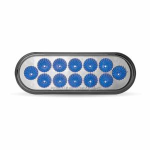 TRUX - TRUX - TLED-OXAB - PLAFON TRUX OVALADO 6" AMBAR/AZUL 12 LEDS - Image 4