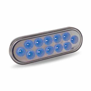TRUX - TRUX - TLED-OXAB - PLAFON TRUX OVALADO 6" AMBAR/AZUL 12 LEDS - Image 8