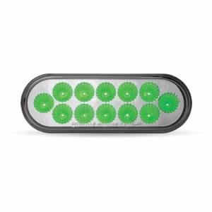 TRUX - TRUX - TLED-OXAG - PLAFON TRUX OVALADO 6" LED AMBAR/VERDE - Image 4