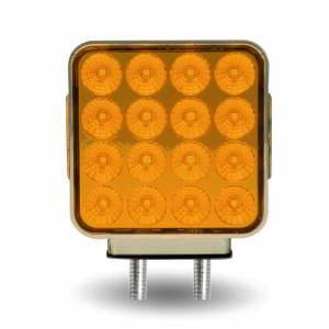 TRUX - TLED-SDX - DIRECCIONAL AMBAR /ROJA 38 LED DOBLE POSTE AJUSTABLES CALIBRE 14