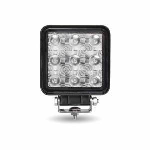 TRUX - TLED-U93 - LAMPARA DE TRABAJO LEDS DE ALTA POTENCIA CUADRADA UNIVERSAL STELLAR 9 DIODOS - 1350 LUMENES