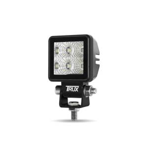 TRUX - TLED-UB3 - LAMPARA DE TRABAJO TRUX 4 LEDS ALTA POTENCIA RECTANGULAR 2.3" X 1.89" X 3.4" BLANCA MIRAGE 12V/24V