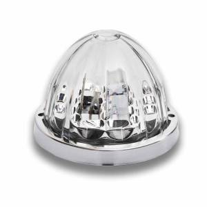 TRUX - TRUX - TLED-WTRG - PLAFON TRUX 19 LEDS ROJO/VERDE REDONDO 3.18 X 2.56 X 3.18 12V CON BISEL DE PLASTICO CROM LINEA E - Image 2