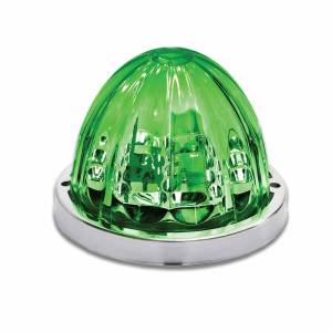 TRUX - TRUX - TLED-WTRG - PLAFON TRUX 19 LEDS ROJO/VERDE REDONDO 3.18 X 2.56 X 3.18 12V CON BISEL DE PLASTICO CROM LINEA E - Image 4