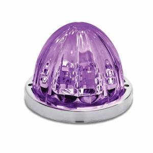 TRUX - TRUX - TLED-WTRP - PLAFON TRUX 19 LEDS ROJO/PURPURA REDONDO 3.18 X 2.56 X 3.18 12V CON BISEL DE PLASTICO CROM LINEA - Image 4