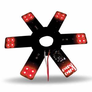 TRUX - TLED-X1R - LUZ DE ESTRELLA LED ROJA DE 8 "PARA FILTROS DE AIRE DONALDSON Y VORTOX DE 15"