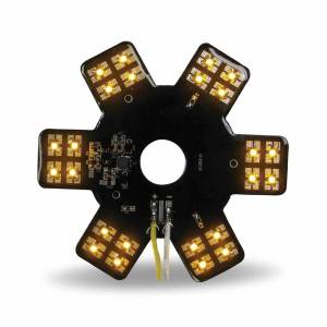 TRUX - TRUX - TLED-X3A - LUZ DE ESTRELLA LED AMBAR DE 5 "PARA FILTROS DE AIRE DONALDSON DE 13" - Image 2