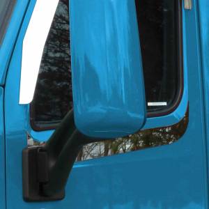 TRUX - TP-1434 - MOLDURA PARA VENTANA DE PUERTA TRUX ACERO INOXIDABLE PETERBILT 579 TODOS LOS AÑOS (PAR)