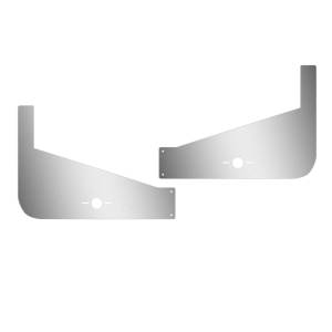 TRUX - TP-1574 - PLAFONERA PARA CAMAROTE PETERBILT 388 2007/2022 389 2007/ 2013 DE 78" 2 ORIFICIOS ACERO INOXIDABLE