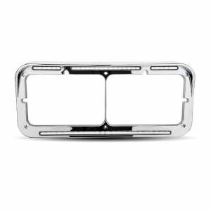 TRUX - TU-1029W - BISEL RECTANGULAR PARA FARO DE KENWORTH CON BARRAS DE LED