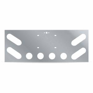 TRUX - TU-9008 - PANEL EN ADELANTE CENTRAL CON ORIFICIOS OVALADOS / 2.5 ORIFICIOS / 1 ORIFICIO DE LEDS DE LICEN
