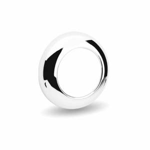 TRUX-TBEZ-2CH4-BISEL "LOCK ON" DE PLASTICO CROMADO DE 2"