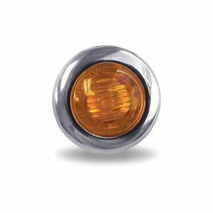 TRUX-TLED-B2A-MINI BOTON LEDS AMBAR 2 HILOS