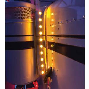 TRUX - TRUX-TLED-B2A-MINI BOTON LEDS AMBAR 2 HILOS - Image 3