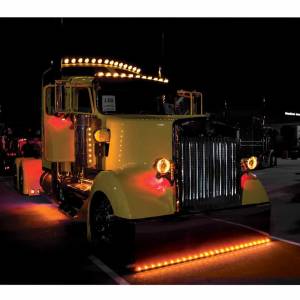 TRUX - TRUX-TLED-B2A-MINI BOTON LEDS AMBAR 2 HILOS - Image 4