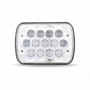 TRUX - TRUX-TLED-H52-FARO TRUX 5" X 7" ALTA Y BAJA 13 LEDS 3900 LUMENS CROMADA 9-32V - Image 2
