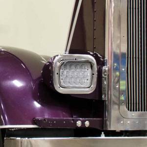 TRUX - TRUX-TLED-H52-FARO TRUX 5" X 7" ALTA Y BAJA 13 LEDS 3900 LUMENS CROMADA 9-32V - Image 5