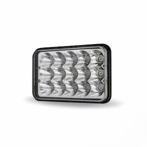 TRUX - TRUX-TLED-H71-FARO TRUX 4" X 6" ALTA Y BAJA 15 LEDS 3000 LUMENS CROMADA 12-24V - Image 3