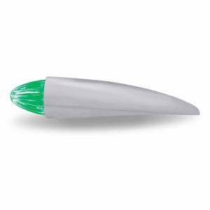 TRUX - TRUX-TLED-PCAB2XAG-ZEPELIN TRUX 19 LEDS AMBAR/VERDE MICA CLARA TIPO MISIL BISEL CROMADO - Image 4