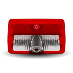 TRUX-TLED-PL17D-PROYECTOR LED LUZ DE LOGOTIPO DE PUERTA INTERIOR DE 6 COLORES CON IMAGEN DE BANDERA MEXICANA (CHOFER