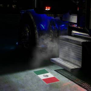 TRUX - TRUX-TLED-PL17D-PROYECTOR LED LUZ DE LOGOTIPO DE PUERTA INTERIOR DE 6 COLORES CON IMAGEN DE BANDERA MEXICANA (CHOFER - Image 8