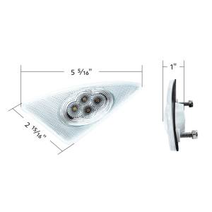 UNITED PACIFIC - UNITED PACIFIC - 36152 - LUZ DE SEÑAL DE GUARDABARROS AMBAR/AZUL LADO CHOFER - Image 14