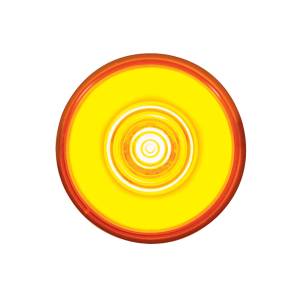 UNITED PACIFIC - UNITED PACIFIC - 37035BAK - LUZ GLO REDONDA DE 6 LED DE 2" (LIQUIDACIÓN/MARCADOR) - LED ÁMBAR/LENTE ÁMBAR (KIT) - Image 2