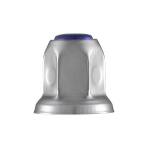 UNITED PACIFIC - UNITED PACIFIC - 10041P50 - TAPA DE TUERCA REFLECTOR DE ACERO CROMADO DE 33 MM X 2" CON BRIDA - AZUL (50 PIEZAS) - Image 4