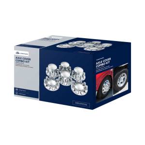 UNITED PACIFIC - UNITED PACIFIC - 10317UP - KIT COMBINADO DE CUBIERTA DE EJE TIPO DOMO CON CUBIERTA DE TUERCA ROSCADA CILINDRO 33MM - Image 4