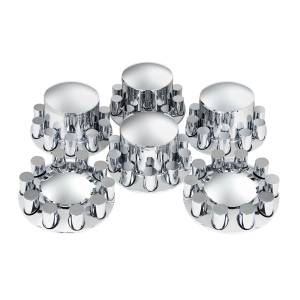 UNITED PACIFIC - 10317UP - KIT COMBINADO DE CUBIERTA DE EJE TIPO DOMO CON CUBIERTA DE TUERCA ROSCADA CILINDRO 33MM